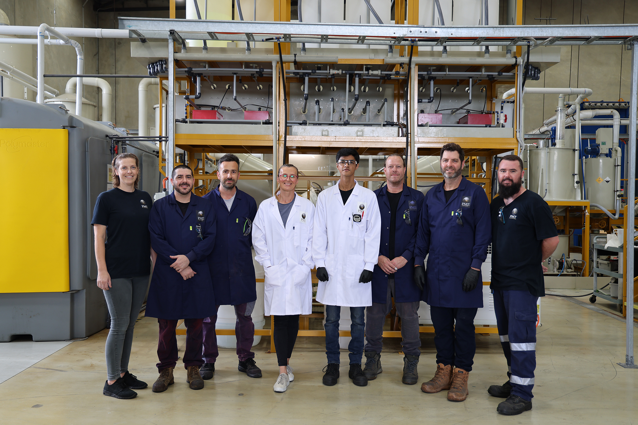 PMT Refinery Production and Lab teams