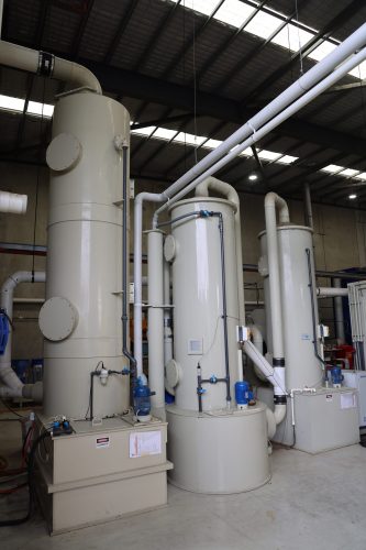 3 Stage Scrubbers Green Vision